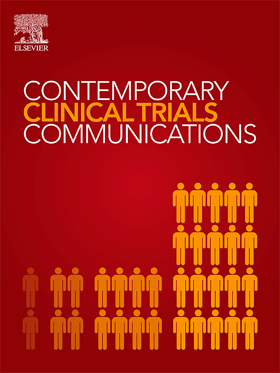 Go to journal home page - Contemporary Clinical Trials Communications